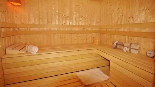 Relaxační zóna s finskou saunou